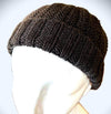 Charcoal Gray Topper Beanie
