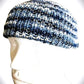 Blue Multi Topper Beanie