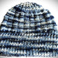 Blue Multi Topper Beanie