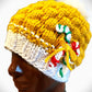 Gold Bubble Beanie