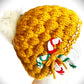 Gold Bubble Beanie