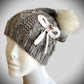 Gray Holiday Hat