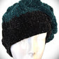 Green and Black Knitted Hat