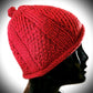 Red Topper Beanie