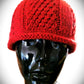 Red Topper Beanie