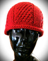 Red Topper Beanie