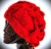 Red Plush Holiday Hat