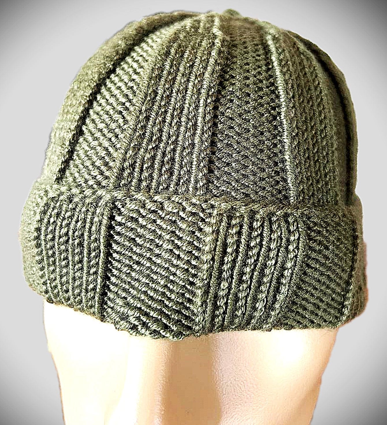 Sage Green Topper Beanie – UNEEKHATS display picture 2