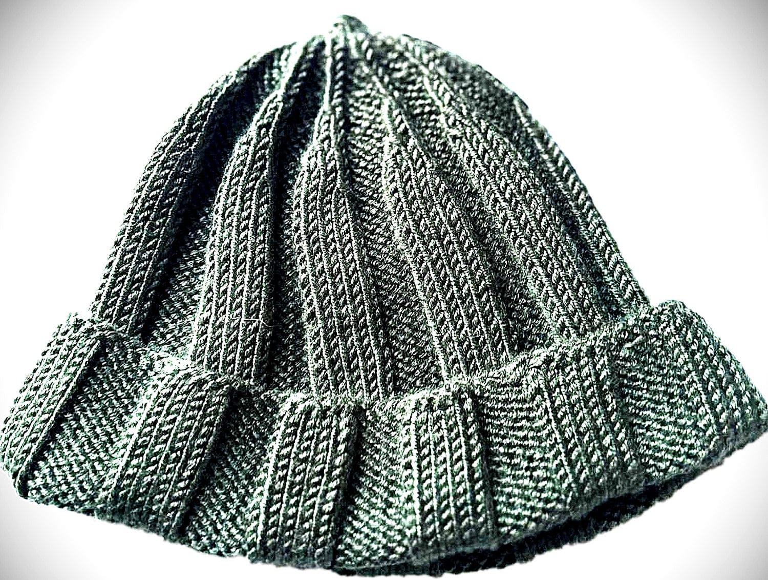 Studio 120 handmade knit sage green beanie Adult size The North FACE Osito Beanie, Misty Sage, Large/X-Large at  main image 3