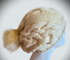 Beige Cabled Beauty -  Shop hand knitted warm hats/caps for men, women and kinds online - UNEEKHATS