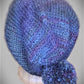 Muted Blue Baby Alpaca Slouchy Hat -  Shop hand knitted warm hats/caps for men, women and kinds online - UNEEKHATS