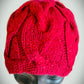 Brick Red Cabled Beauty -  Shop hand knitted warm hats/caps for men, women and kinds online - UNEEKHATS