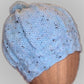 Light Blue Cotton Tam -  Shop hand knitted warm hats/caps for men, women and kinds online - UNEEKHATS