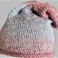 Light Teal and Pink Slouchy -  Shop hand knitted warm hats/caps for men, women and kinds online - UNEEKHATS