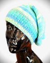 Cotton Hat in Blues and Greens -  Shop hand knitted warm hats/caps for men, women and kinds online - UNEEKHATS