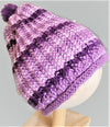 Purple, Lavender, and Pink Hat -  Shop hand knitted warm hats/caps for men, women and kinds online - UNEEKHATS