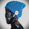 Knitted Hat in deep Teal color