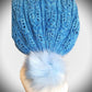 Turquoise Slouchy -  Shop hand knitted warm hats/caps for men, women and kinds online - UNEEKHATS