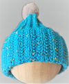Turquoise Watch Cap -  Shop hand knitted warm hats/caps for men, women and kinds online - UNEEKHATS