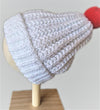 White Newborn Hat -  Shop hand knitted warm hats/caps for men, women and kinds online - UNEEKHATS