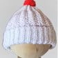 White Newborn Hat -  Shop hand knitted warm hats/caps for men, women and kinds online - UNEEKHATS