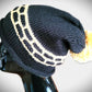 Brick Walk Black and Gold Slouchy -  Shop hand knitted warm hats/caps for men, women and kinds online - UNEEKHATS