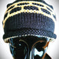 Brick Walk Black and Gold Slouchy -  Shop hand knitted warm hats/caps for men, women and kinds online - UNEEKHATS