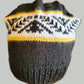 Black/Gold/White Jacquard Slouchy -  Shop hand knitted warm hats/caps for men, women and kinds online - UNEEKHATS