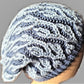 Brioche Slouchy Hat -  Shop hand knitted warm hats/caps for men, women and kinds online - UNEEKHATS