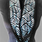 Brioche Knitted Cowl in turquoise, black and white. -  Shop hand knitted warm hats/caps for men, women and kinds online - UNEEKHATS
