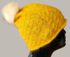Gold Kid Mohair/Silk Hat -  Shop hand knitted warm hats/caps for men, women and kinds online - UNEEKHATS