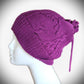 Plum Wool Hat -  Shop hand knitted warm hats/caps for men, women and kinds online - UNEEKHATS