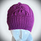 Plum Wool Hat -  Shop hand knitted warm hats/caps for men, women and kinds online - UNEEKHATS
