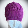 Plum Wool Hat -  Shop hand knitted warm hats/caps for men, women and kinds online - UNEEKHATS