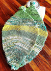 Variegated Yellow/Green/White Washcloth -  Shop hand knitted warm hats/caps for men, women and kinds online - UNEEKHATS