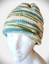 Striped Cotton Beanie -  Shop hand knitted warm hats/caps for men, women and kinds online - UNEEKHATS