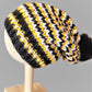 Black Gold and White Newborn Hat -  Shop hand knitted warm hats/caps for men, women and kinds online - UNEEKHATS