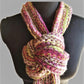 Multi-Colored Wool Cowl -  Shop hand knitted warm hats/caps for men, women and kinds online - UNEEKHATS