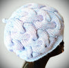 Soft Pastel Cabled Hat -  Shop hand knitted warm hats/caps for men, women and kinds online - UNEEKHATS