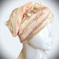 Cotton Hat with Glass Beaded Hearts -  Shop hand knitted warm hats/caps for men, women and kinds online - UNEEKHATS