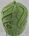 Vintage Celery Green Merino Wool Cap -  Shop hand knitted warm hats/caps for men, women and kinds online - UNEEKHATS