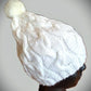 White Cabled Hat -  Shop hand knitted warm hats/caps for men, women and kinds online - UNEEKHATS