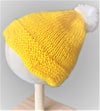 Yellow Sunshine -  Shop hand knitted warm hats/caps for men, women and kinds online - UNEEKHATS